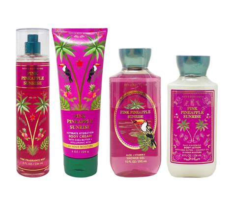 bath and body works pink